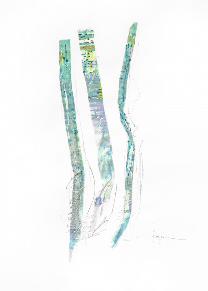 Whispering Lines by Dorothy Fagan — canvas wall art