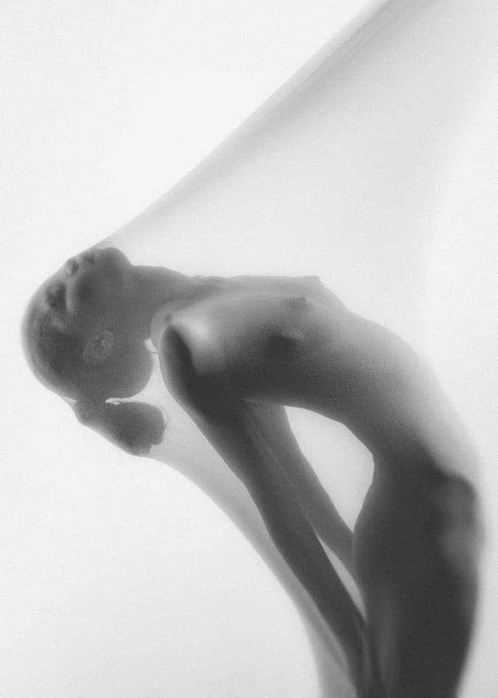 Graceful Nude Form by ADIREK M — canvas wall art
