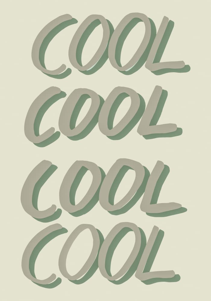 Cool Word Art by Pictufy Studio — canvas wall art