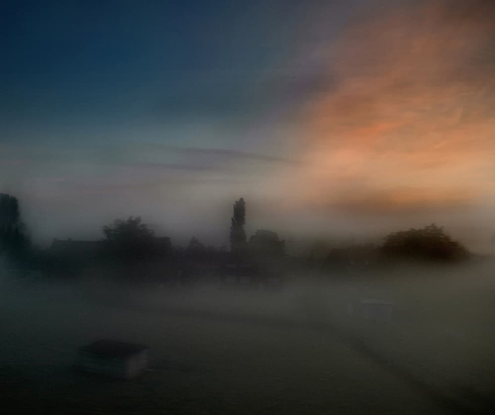 Misty Morning Landscape by Yvette Depaepe — canvas wall art