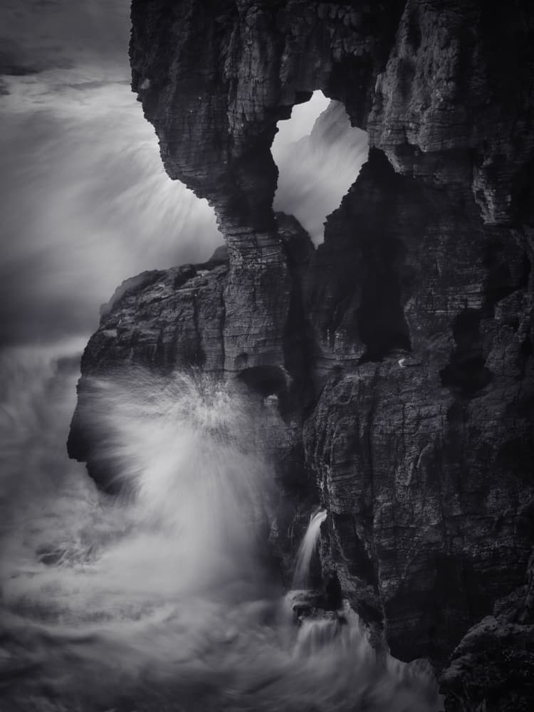 Dramatic Sea Arch by Michael Zheng — canvas wall art