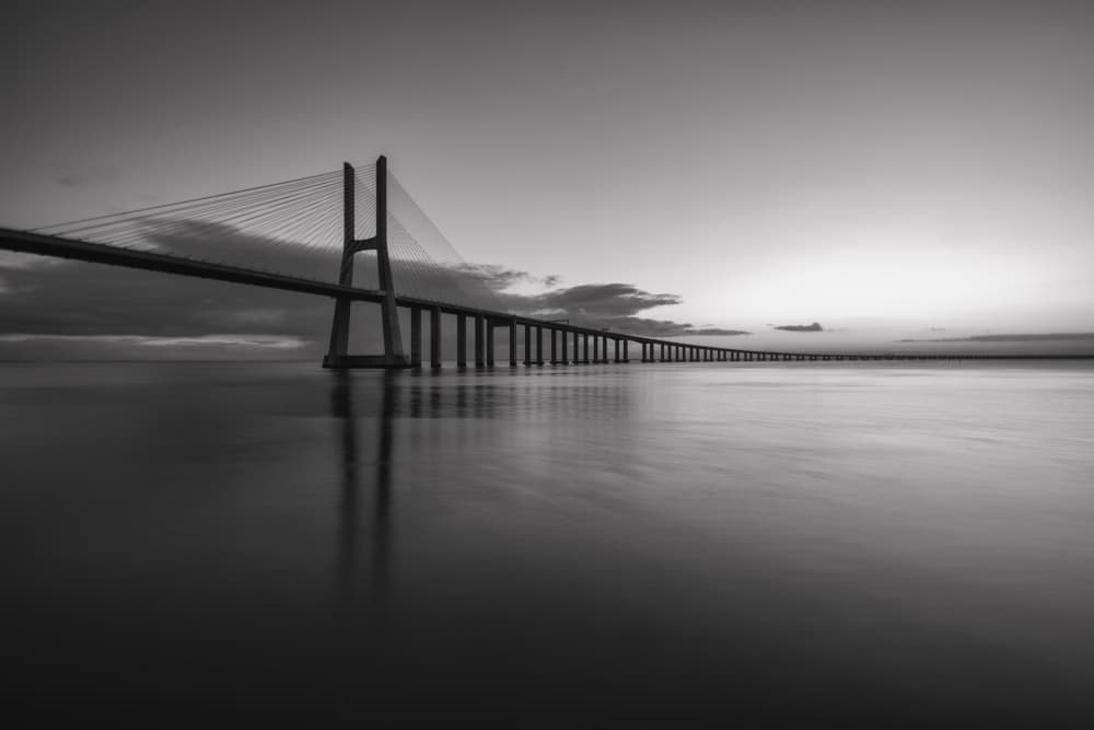 Grand Bridge Reflection by Tomás Hueso Marco — canvas wall art