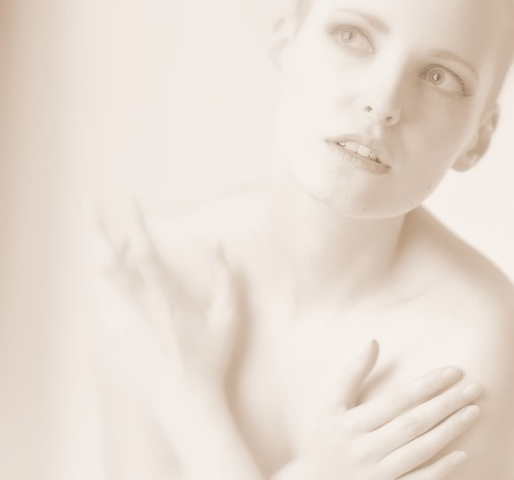 Soft Serene Portrait by DAVID MINSTER — canvas wall art