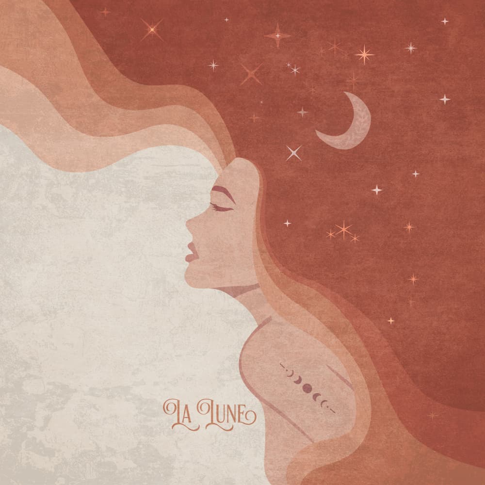 Moonlit Muse by Emel Tunaboylu — canvas wall art