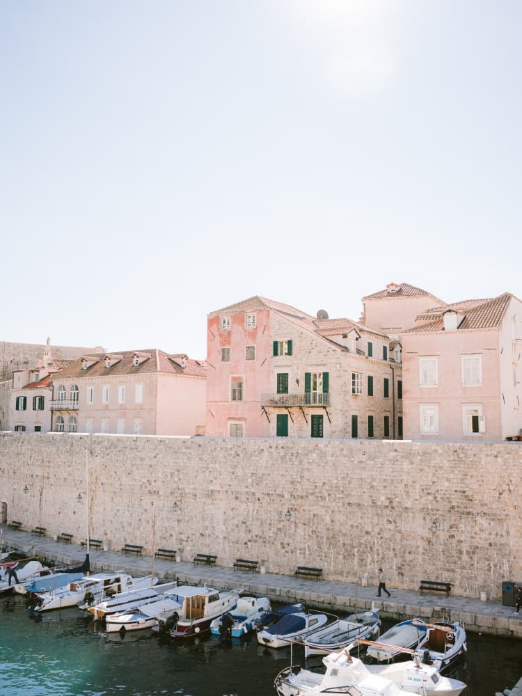 Walls of Dubrovnik || by Raisa Zwart — canvas wall art