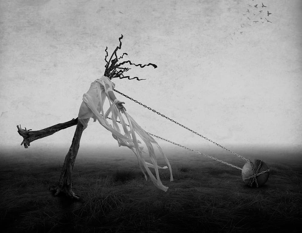 Surreal Freedom's Pull by Hari Sulistiawan — canvas wall art