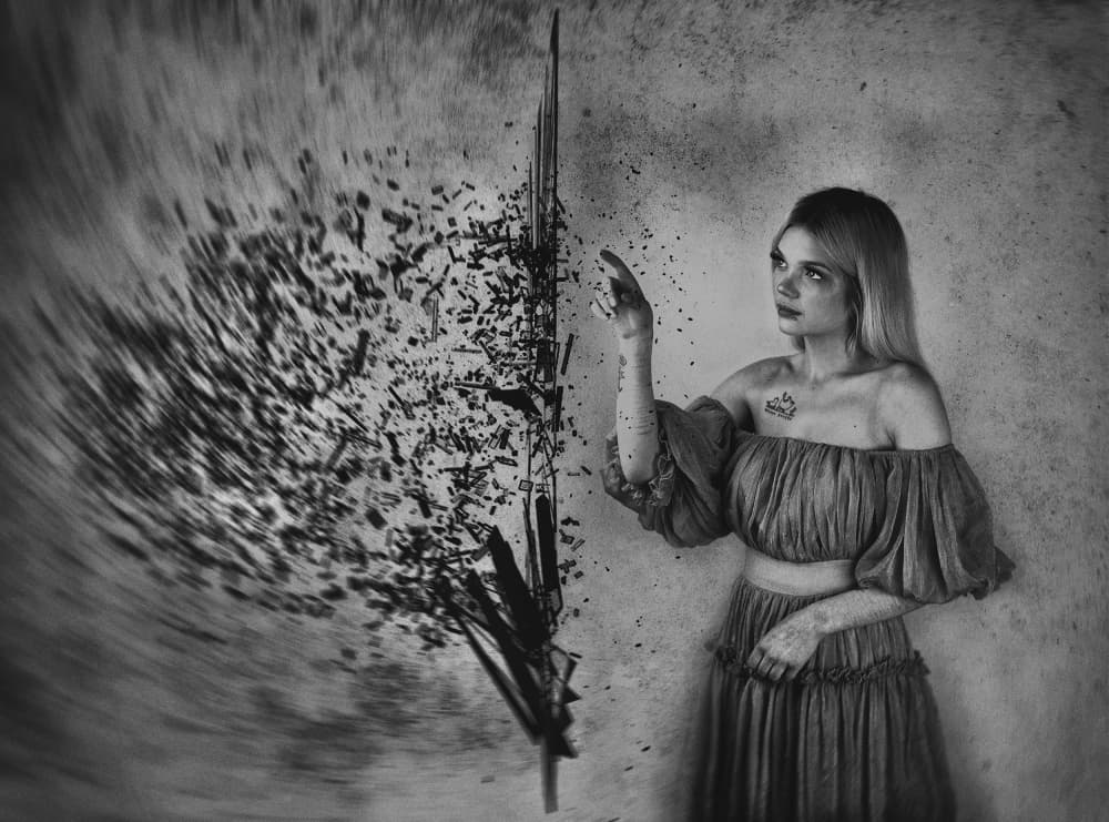 Surreal Magic Woman by Sandra Ulfig ARPS — canvas wall art