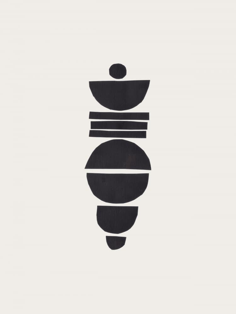 Minimalist Abstract Forms by Ejaaz Haniff — canvas wall art