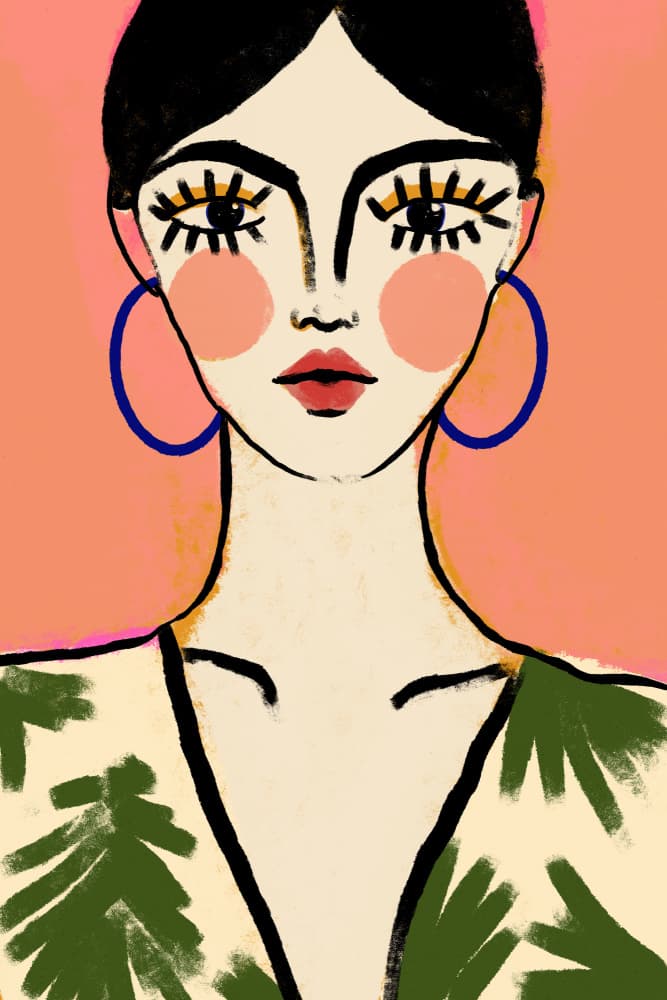 Bold Elegance by Treechild — canvas wall art
