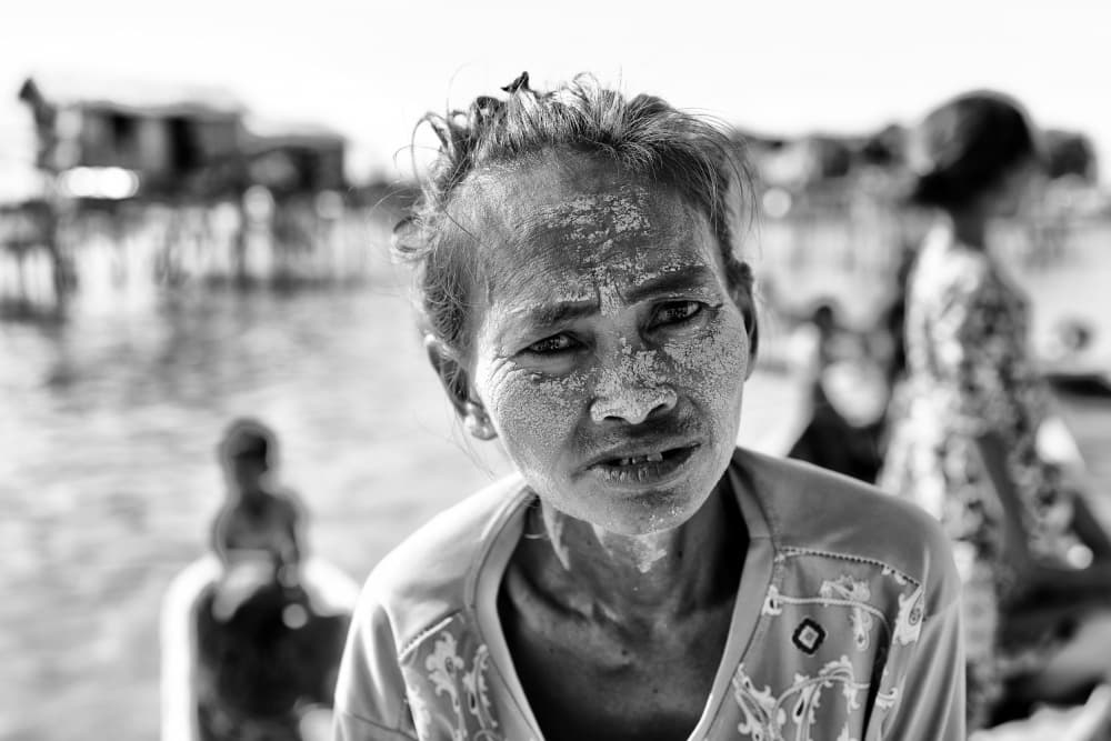 Candid Village Elder by Kieron Long — canvas wall art