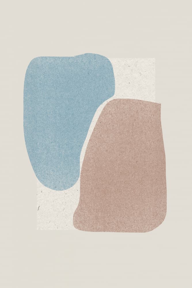Soft Shapes Harmony by THE MIUUS STUDIO — canvas wall art