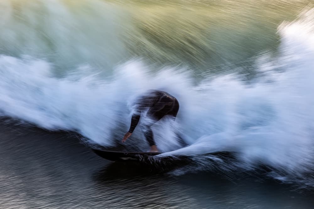 Dynamic Ocean Surfer by Massimo Della Latta — canvas wall art