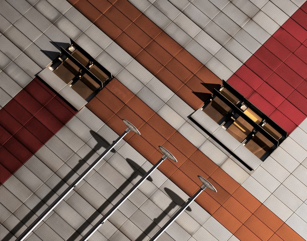Diagonal Urban Patterns by Tomasz Buczkowski ( Tomush ) — canvas wall art