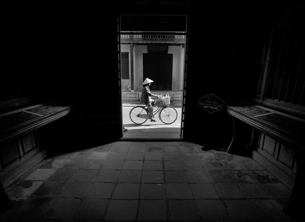 Vietnamese Bicycle Ride by Samara Ratnayake — canvas wall art