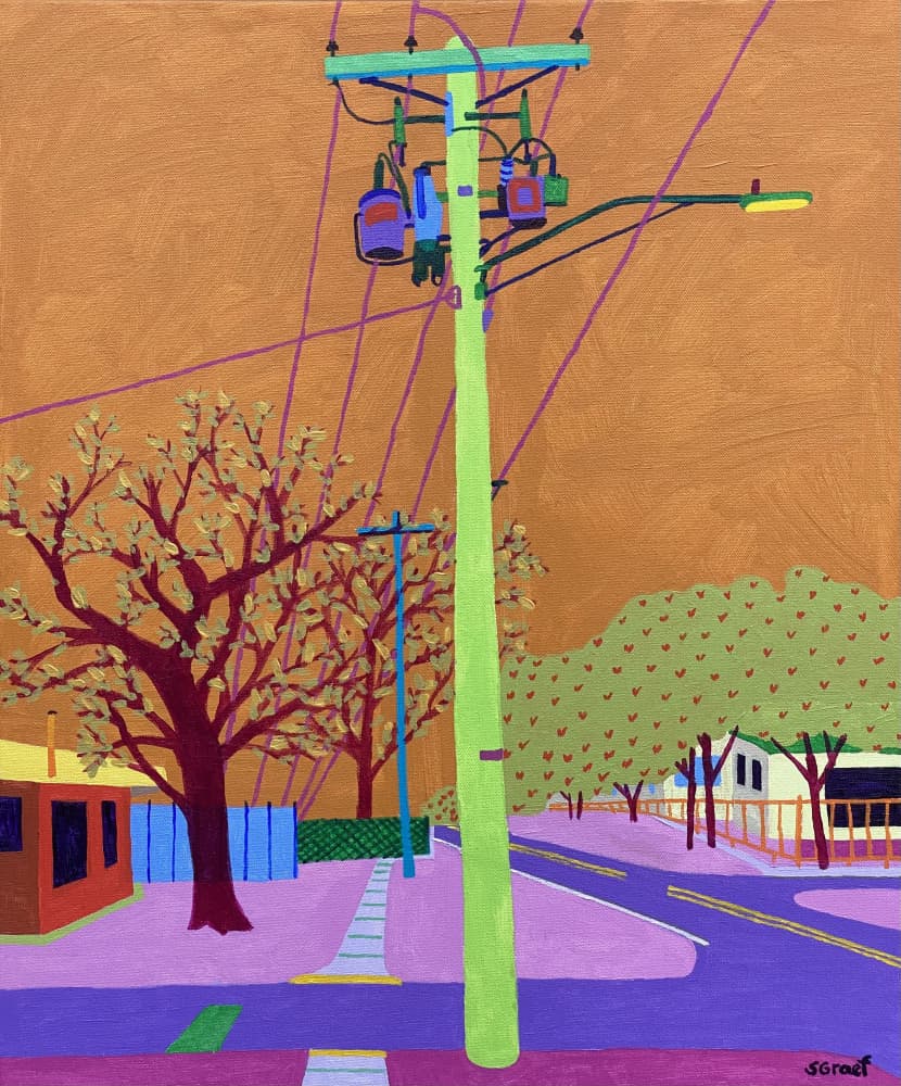 Wires by Sue Graef — canvas wall art