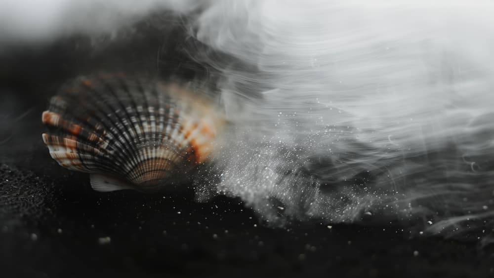 Whispering Shell by Treechild — canvas wall art
