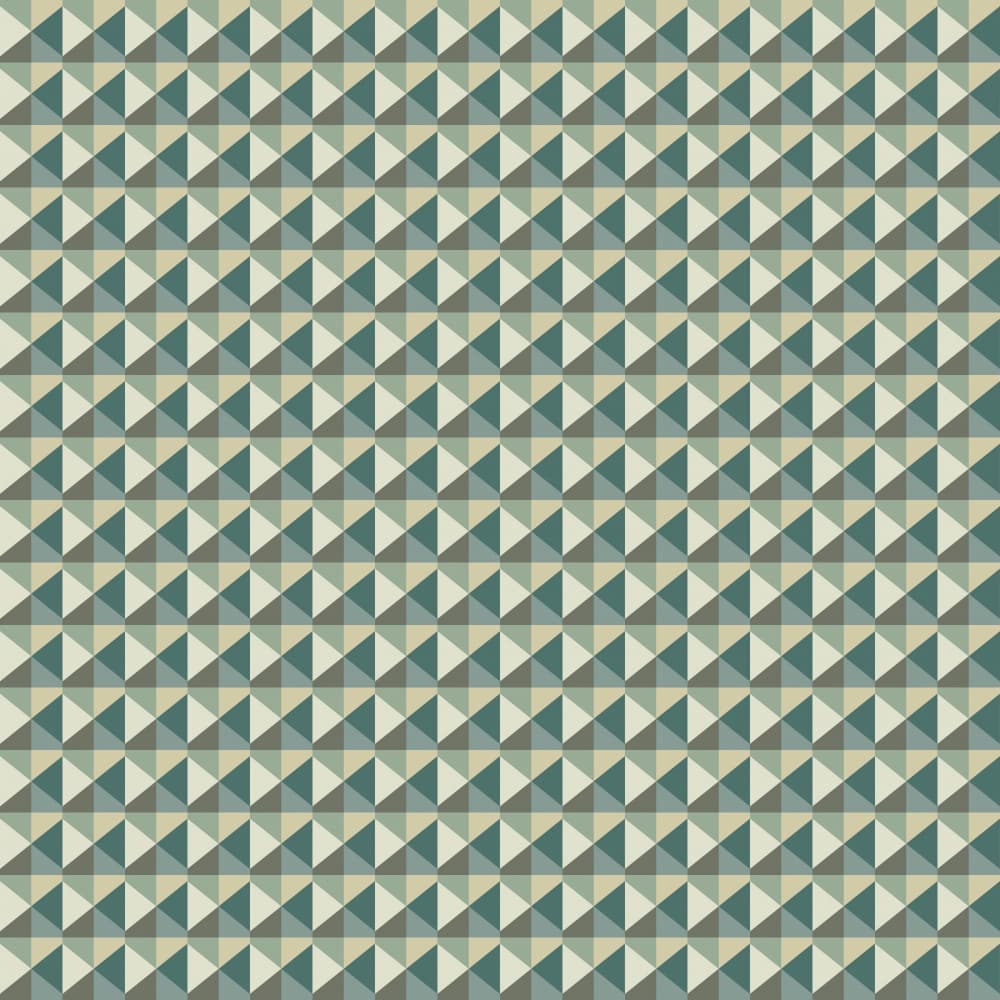 Muted Geometric Triangle Pattern