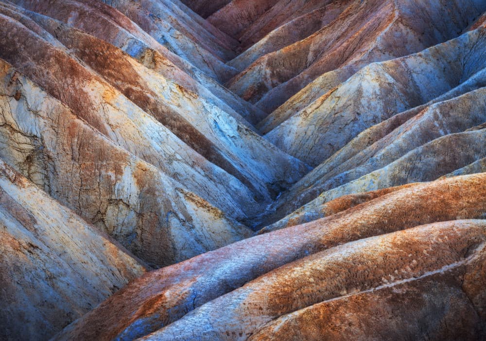 Colorful Desert Layers by Daniel Gastager — canvas wall art