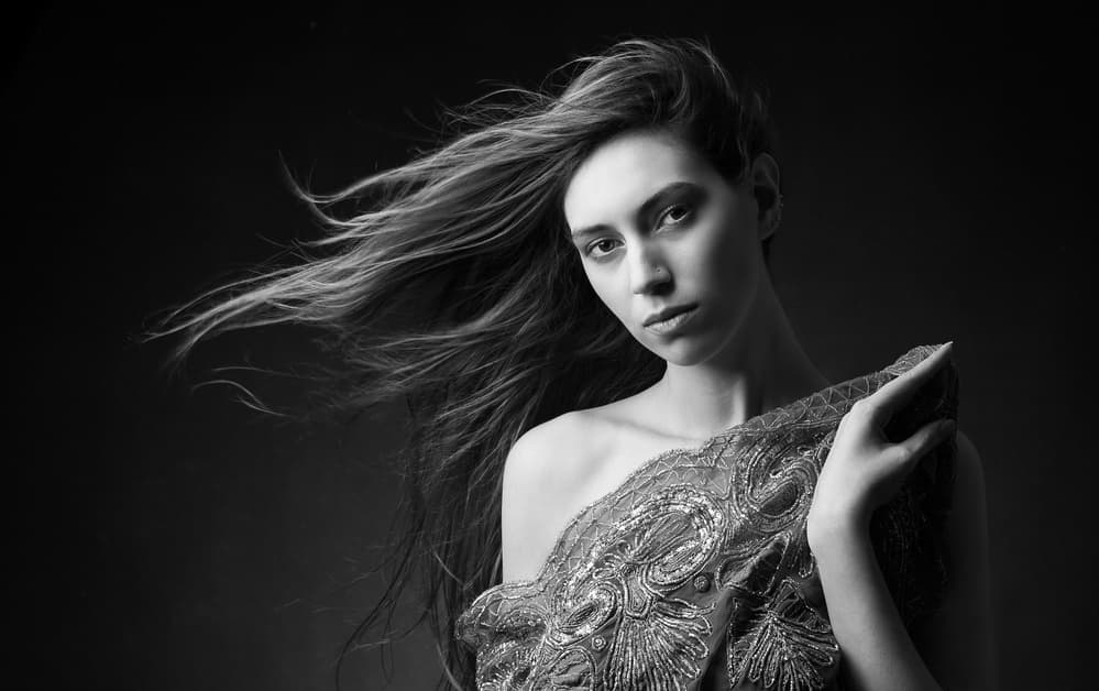 Windblown Elegance by Mehdi Mokhtari — canvas wall art