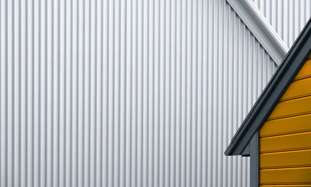 Modern Architectural Contrast by Rolf Endermann — canvas wall art