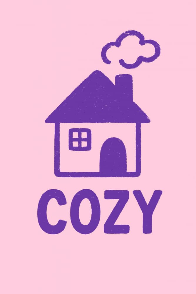 Cozy by Treechild — canvas wall art