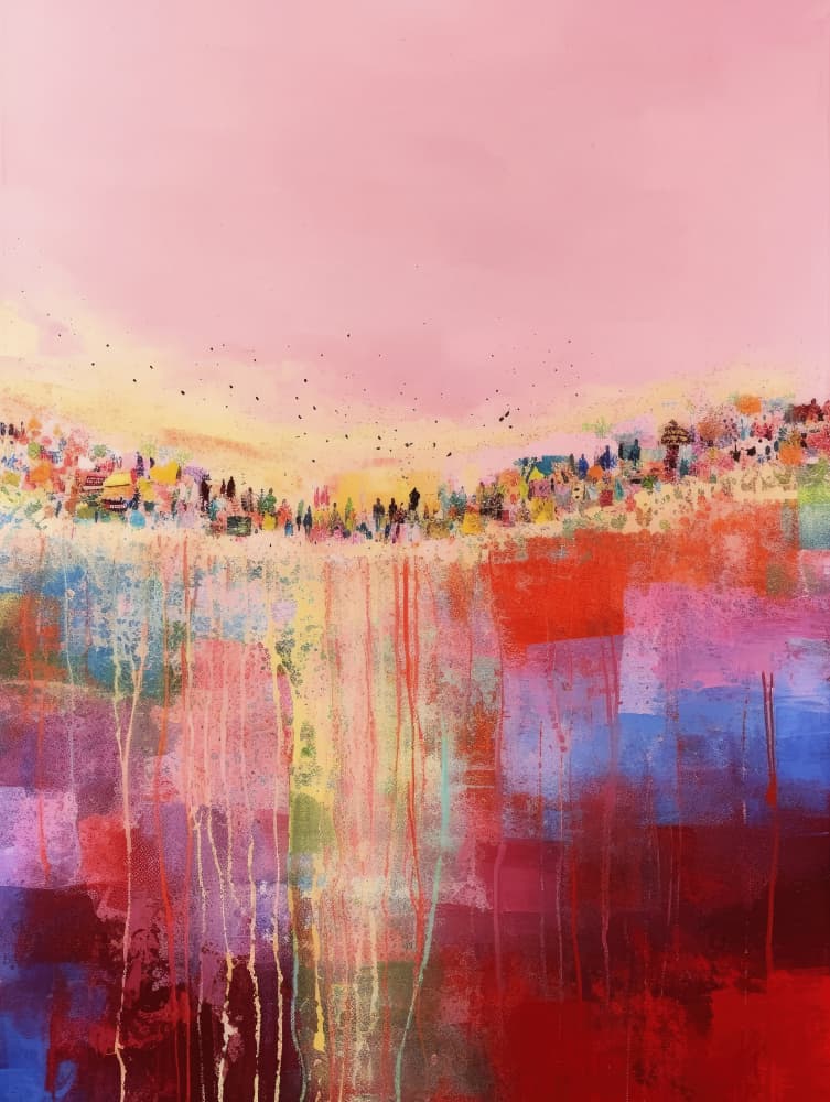 Dreamy Horizon by Treechild — canvas wall art
