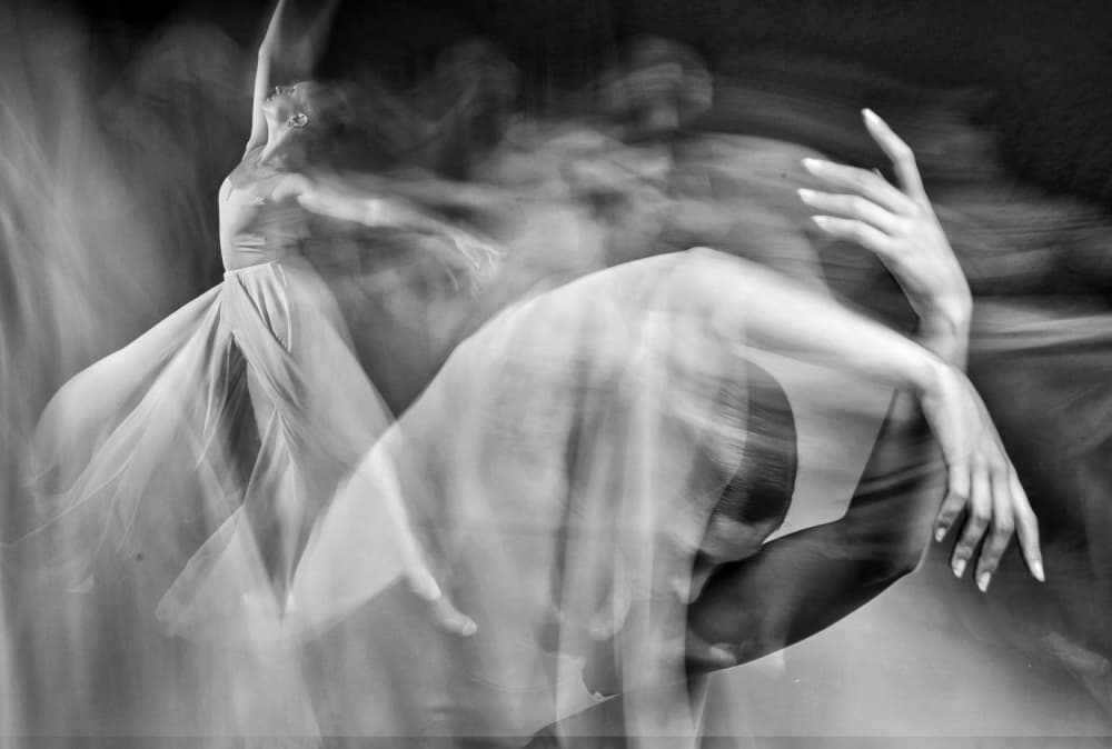 Ethereal Dance Movement by Zipi Raviv — canvas wall art