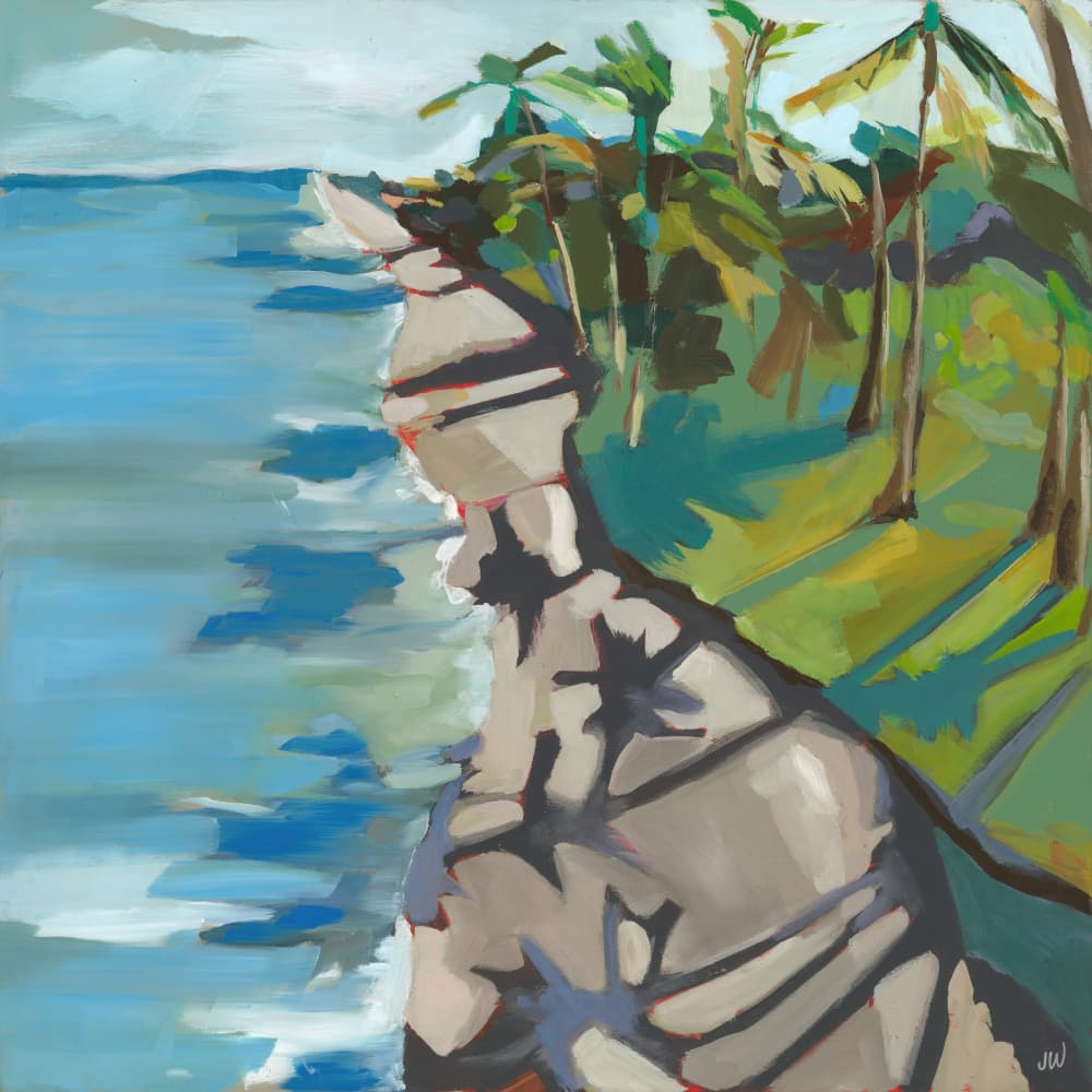 Water's Edge by Jenny Westenhofer — canvas wall art