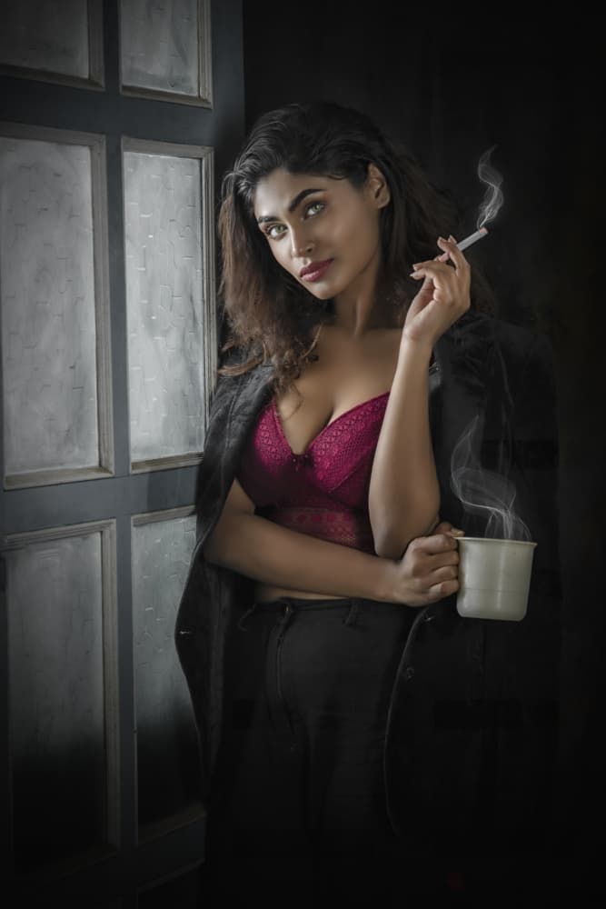 Dark Morning Ritual by PARTHA BHATTACHARYYA — canvas wall art