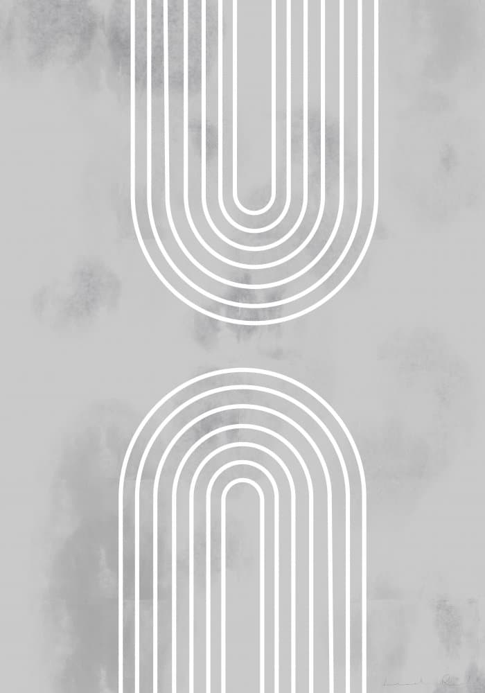 Modern Arches Abstract by Pictufy Studio II — canvas wall art