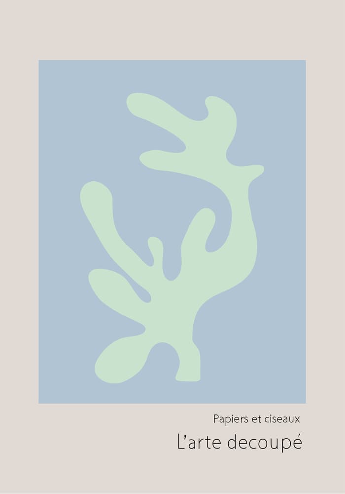 Abstract Organic Cutouts by Pictufy Studio II — canvas wall art