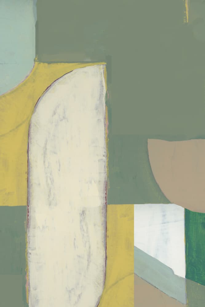Muted Organic Forms by cartissi — canvas wall art