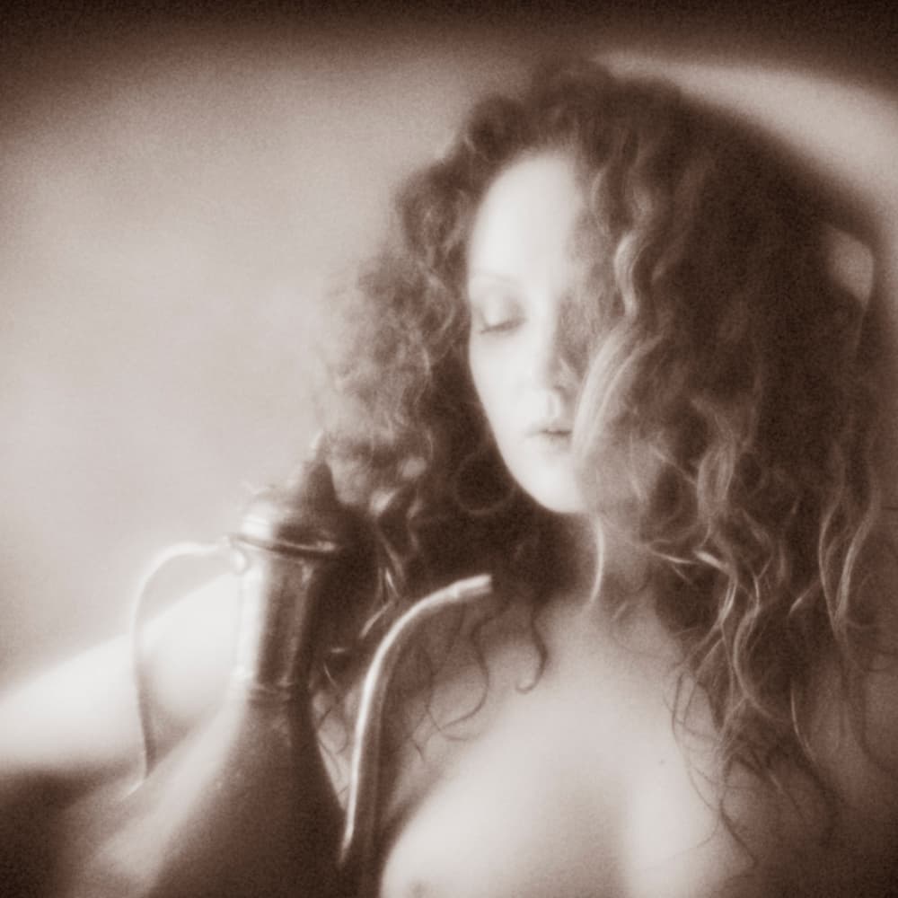 Lady by Mel Brackstone — canvas wall art