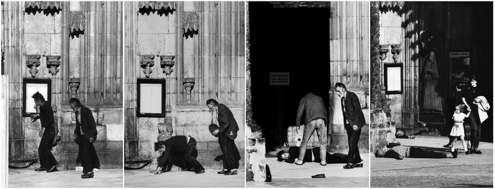 Urban Drama Scene by Jacek Stefan — canvas wall art