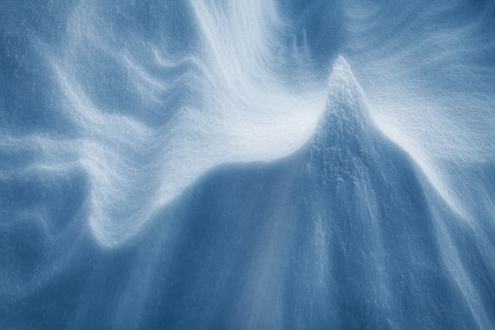 Wind Blown Snow by Szabo Zsolt Andras — canvas wall art