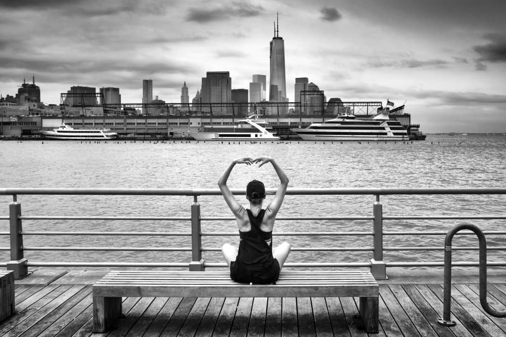 Serene City Ballet by Michel Guyot — canvas wall art