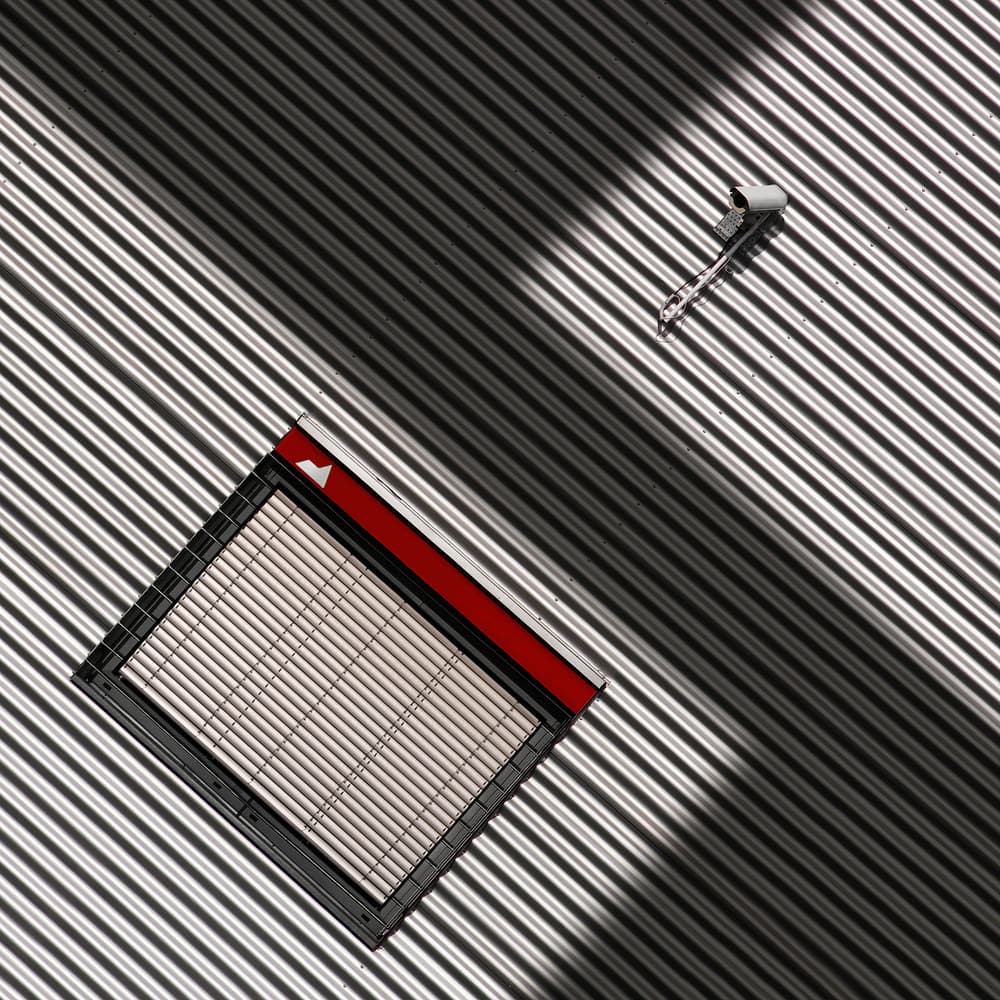 Diagonal Shadow Play by Tomasz Buczkowski ( Tomush ) — canvas wall art