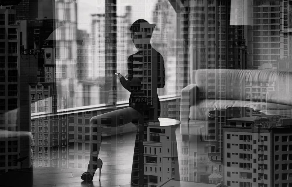 Elegant Urban View by Erik Schottstaedt — canvas wall art