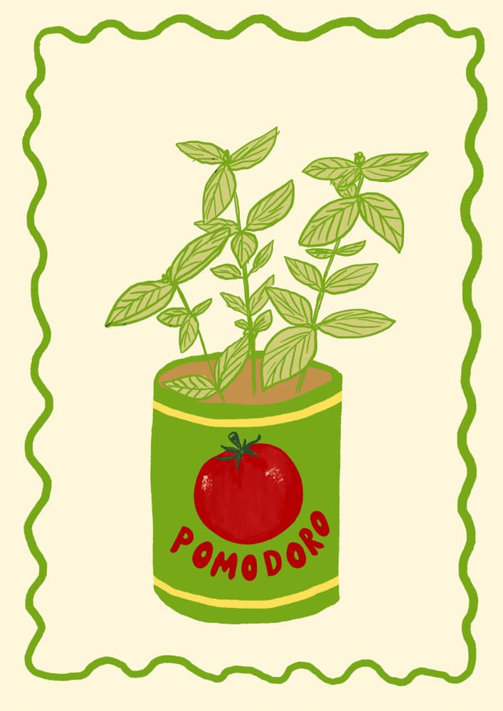 Fresh Basil Pomodoro