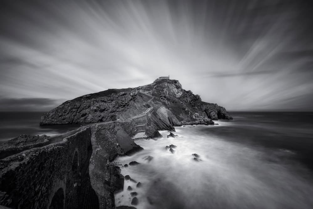 Dramatic Island Path by Jorge Ruiz Dueso — canvas wall art