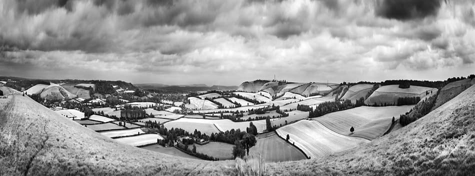 Dramatic Rolling Hills by Clive Collie — canvas wall art
