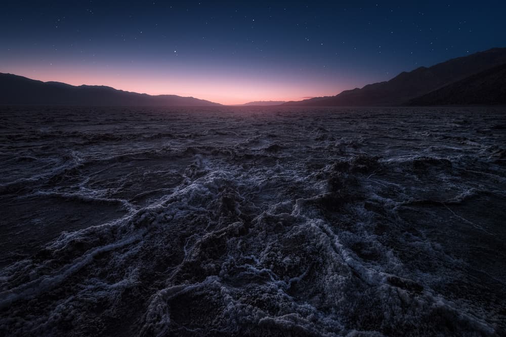 Twilight Desert Salt Flats by Carlos F. Turienzo — canvas wall art