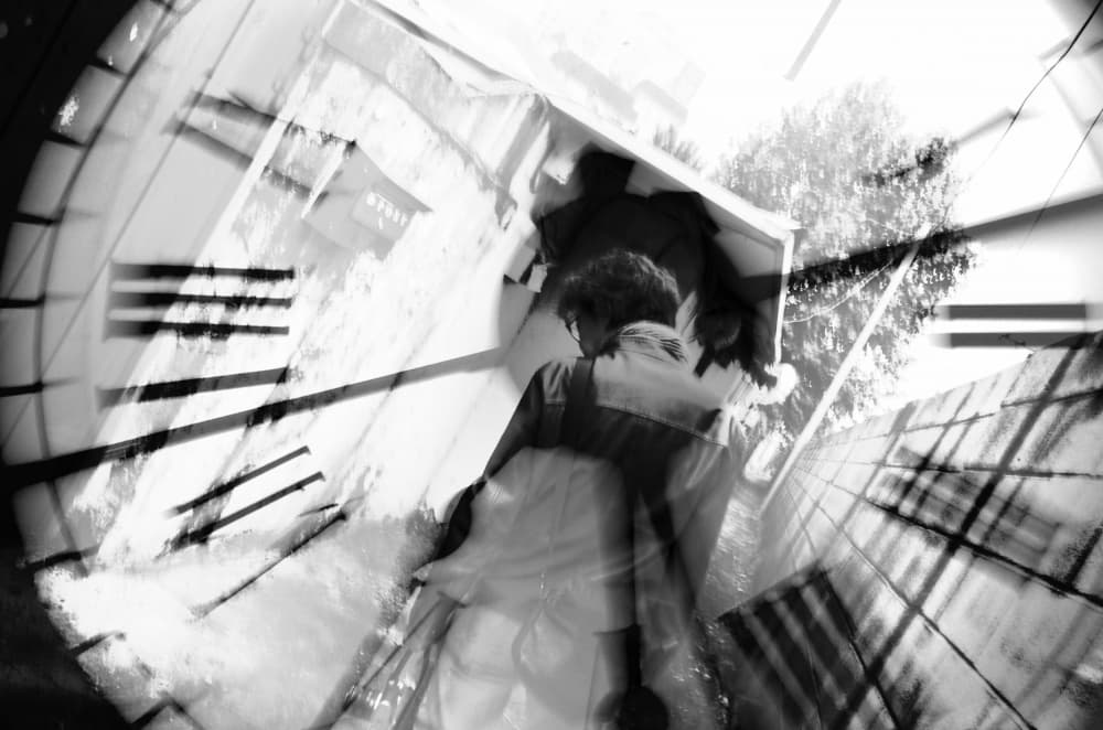 Blurred Urban Time by Wanjae Choi — canvas wall art