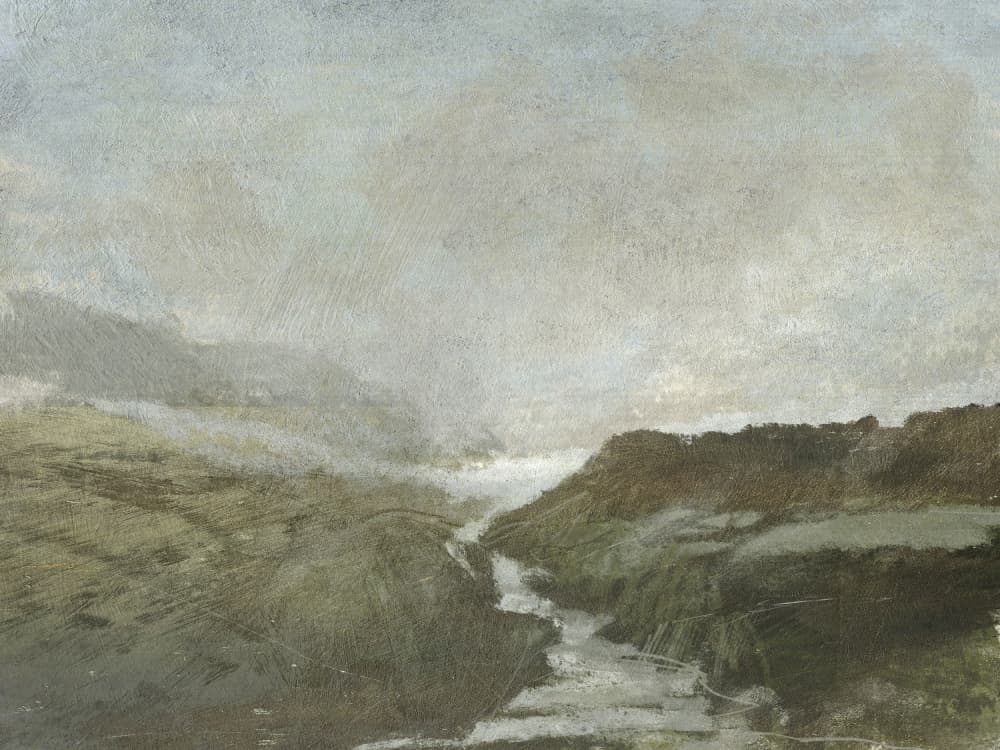 Highland Brook by Dan Hobday — canvas wall art