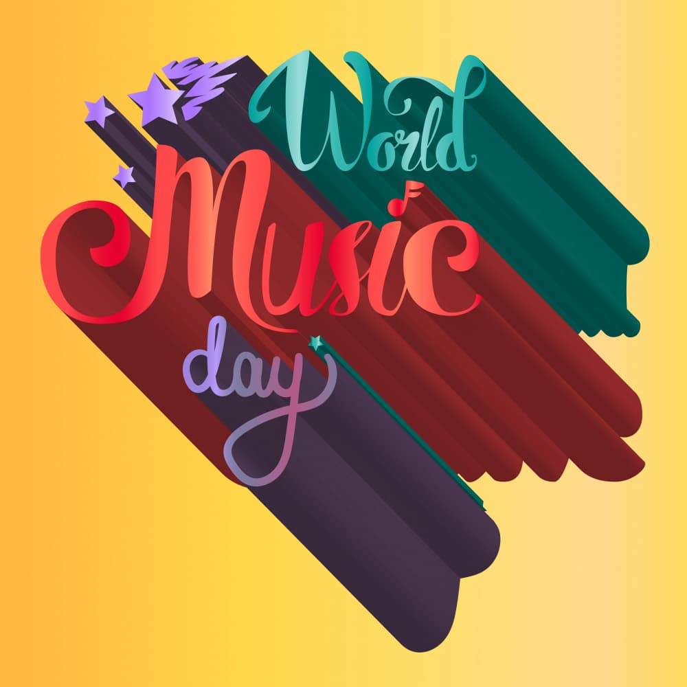 World Music Day Celebration by Marika Barsrsind — canvas wall art