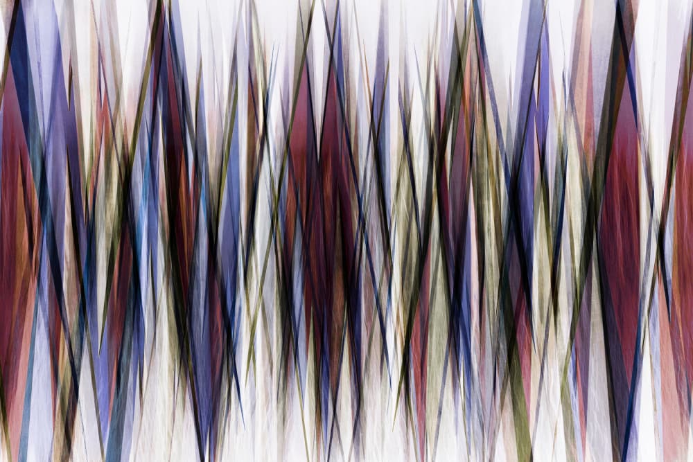 Dynamic Angular Weave by Christina Sillen — canvas wall art