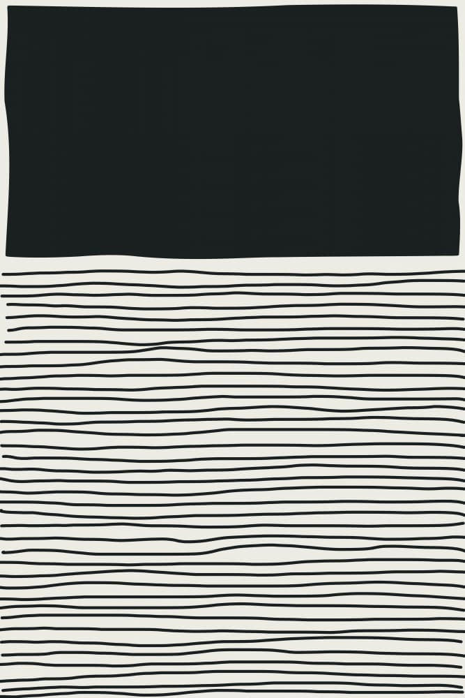 Abstract Horizon Lines by jay stanley — canvas wall art