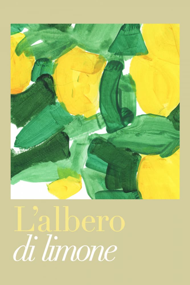 Abstract Lemon Tree by cartissi — canvas wall art