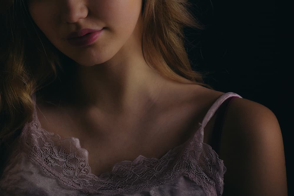 Delicate Lace Portrait by Jacob Tuinenga — canvas wall art