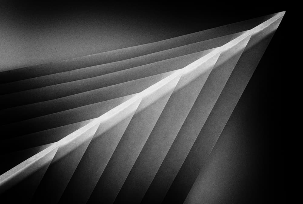 Abstract Light Structure by Jutta Kerber — canvas wall art